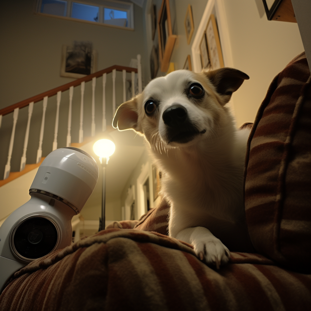 Security camera light bulbs